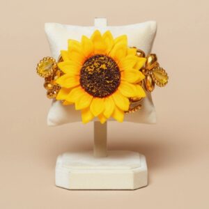 Muñequera Girasol