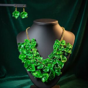 Hojas de Jade Brillante